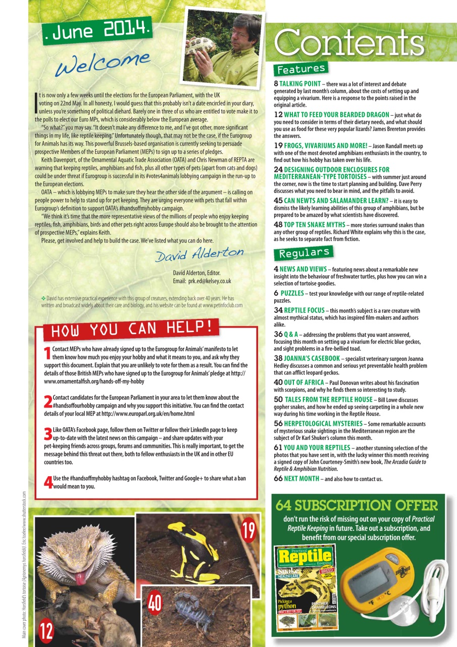 Practical Reptile Keeping Preview Pages