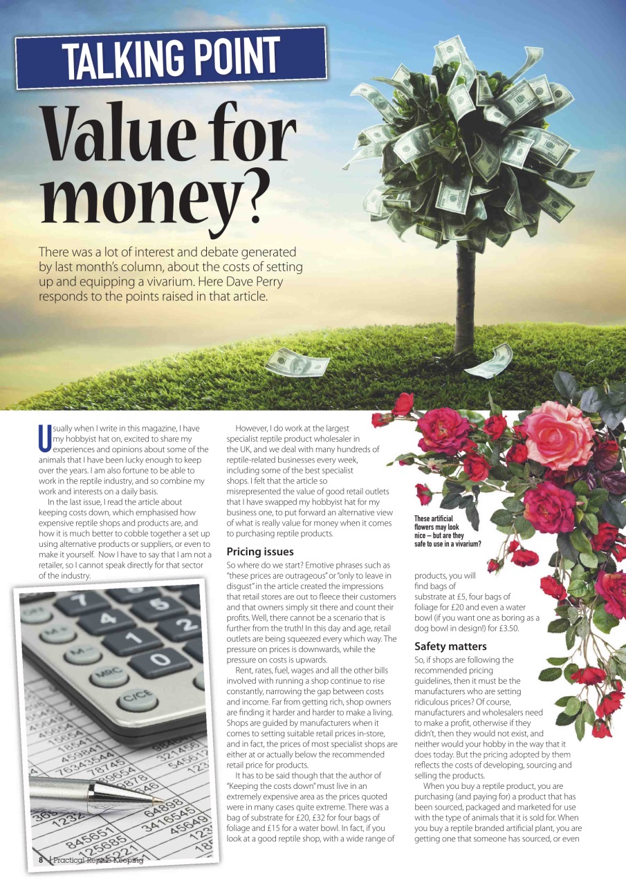 Practical Reptile Keeping Preview Pages