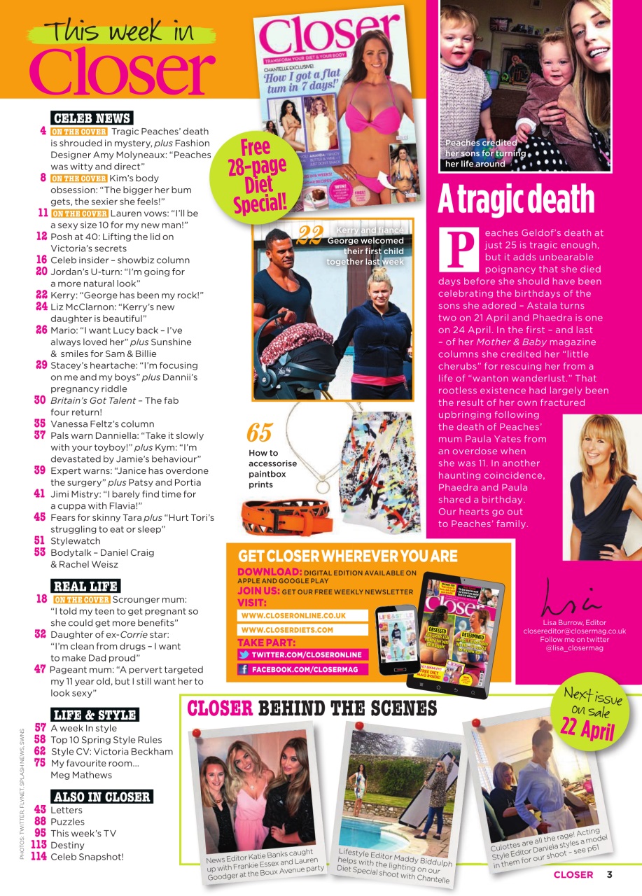 Closer Preview Pages