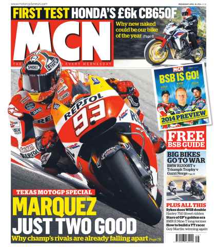 MCN issue 16th April 2014