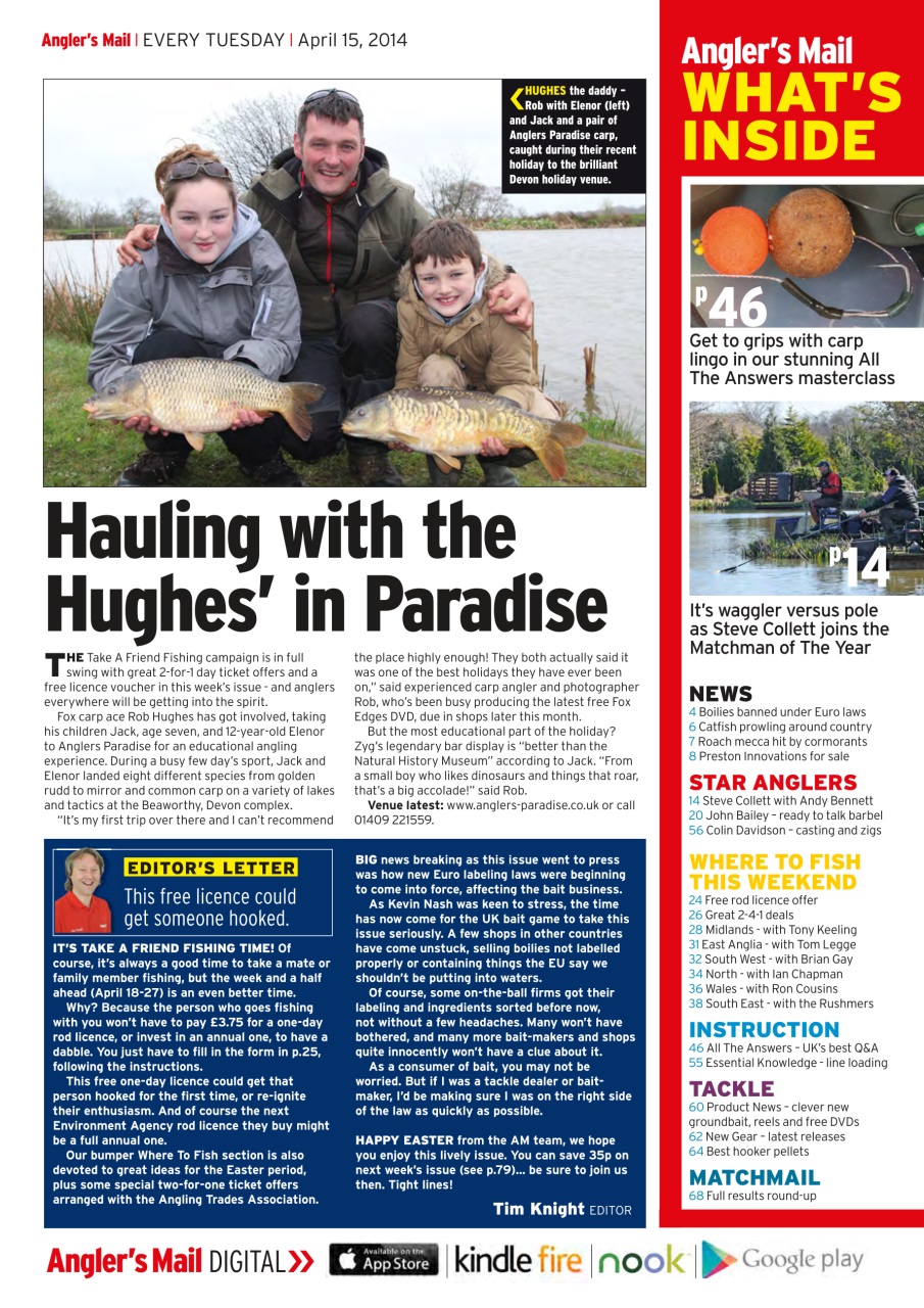 Anglers Mail Preview Pages