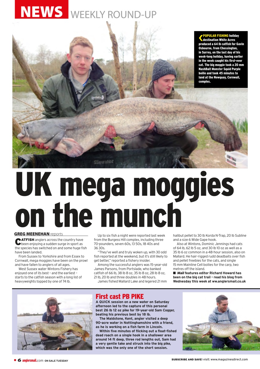 Anglers Mail Preview Pages