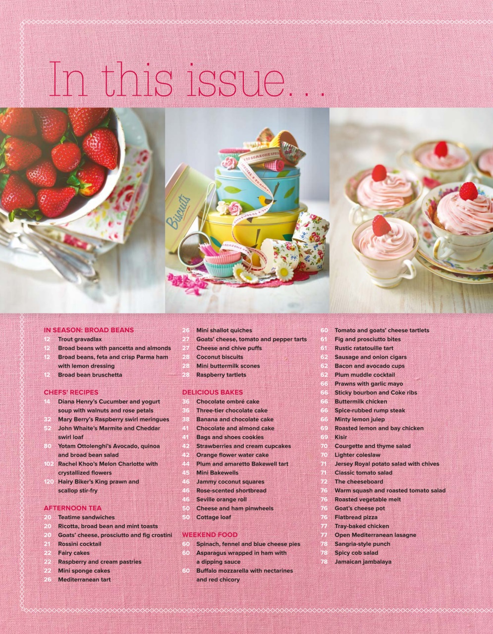 Woman & Home Feel Good Food Preview Pages