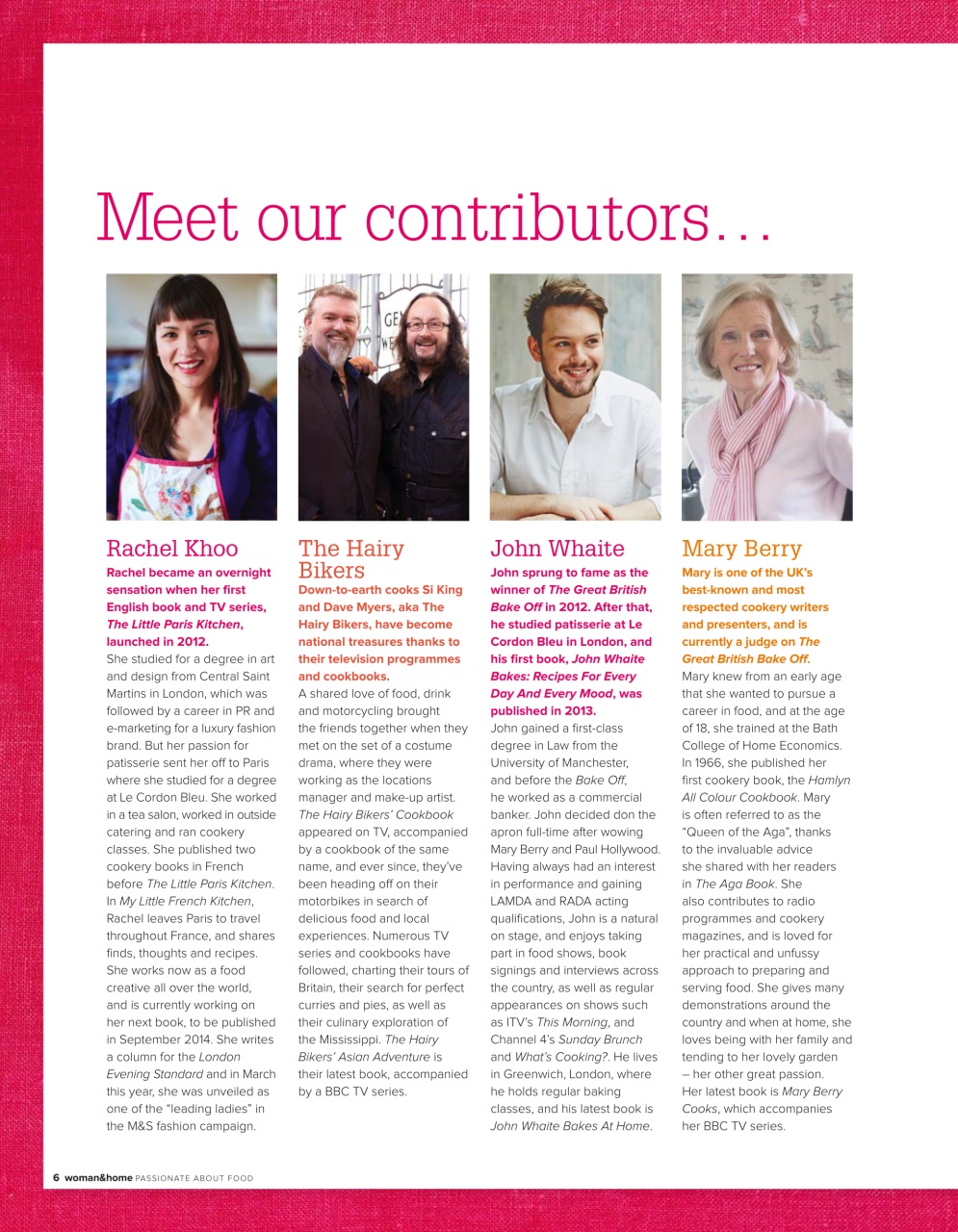 Woman & Home Feel Good Food Preview Pages