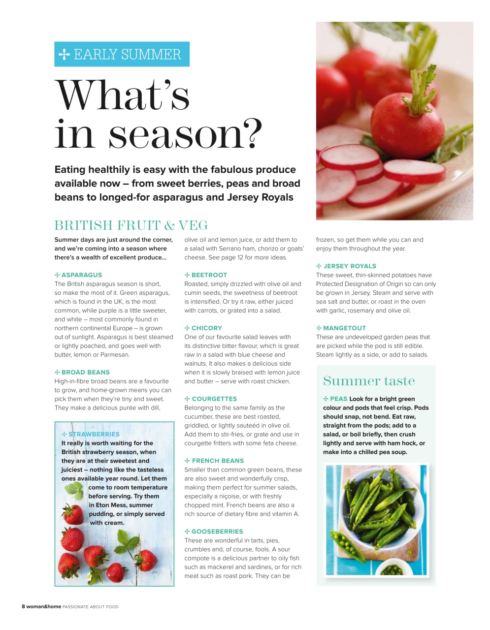 Woman & Home Feel Good Food Preview Pages