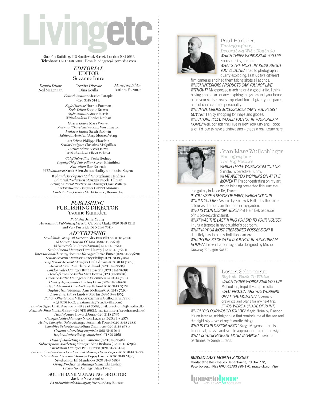 Living Etc Preview Pages