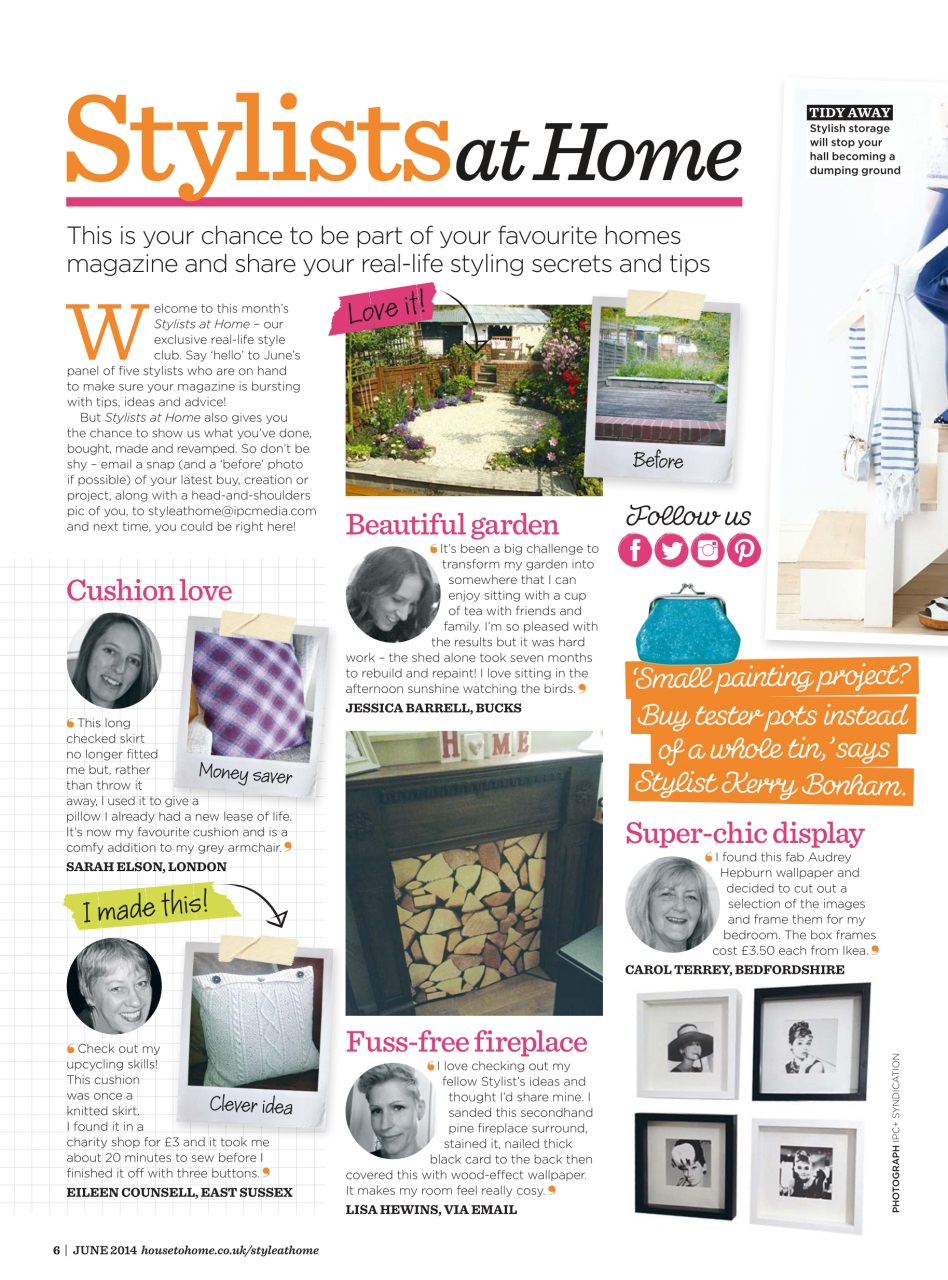 Style at Home Preview Pages
