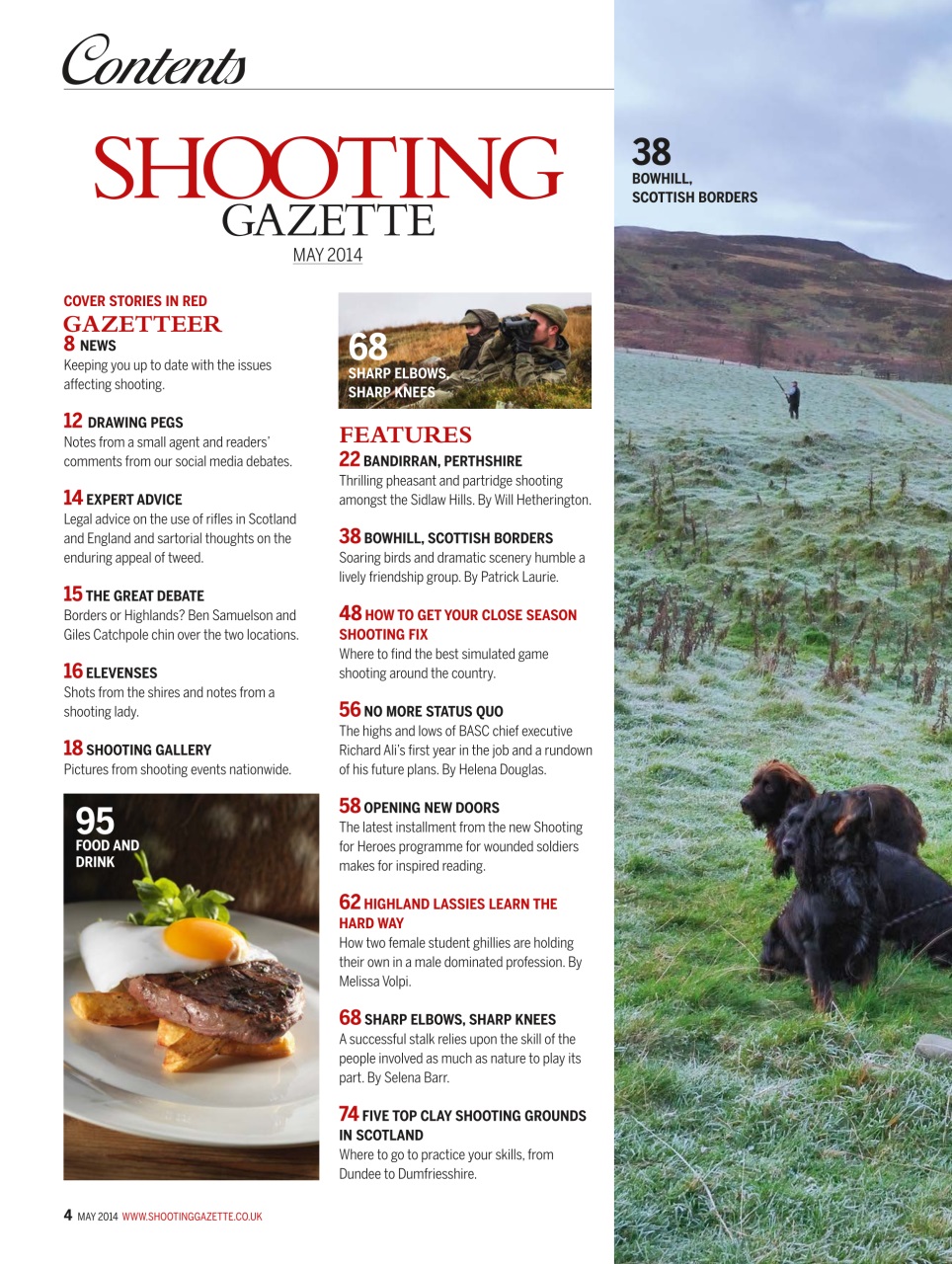 Shooting Gazette Preview Pages