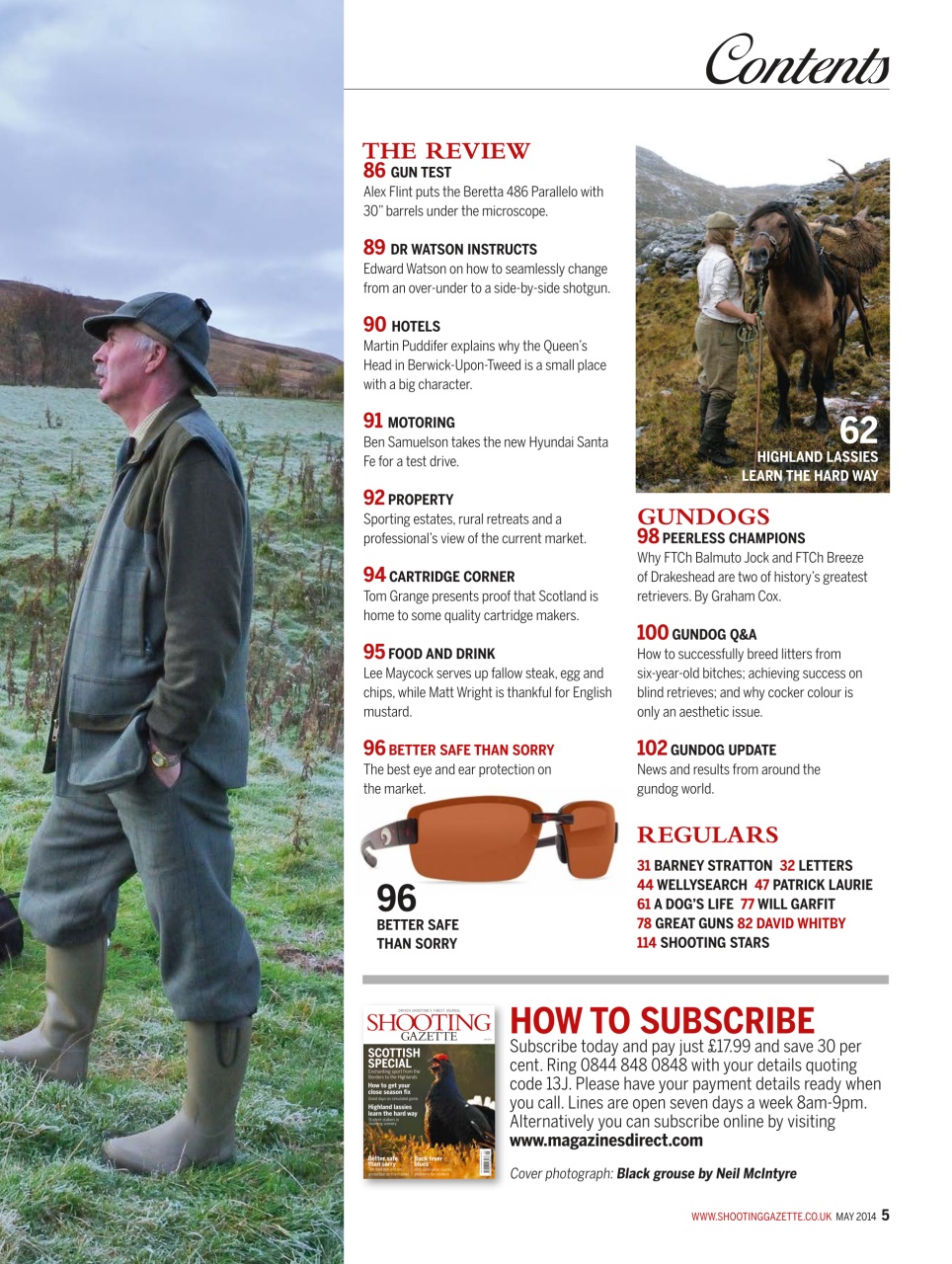 Shooting Gazette Preview Pages