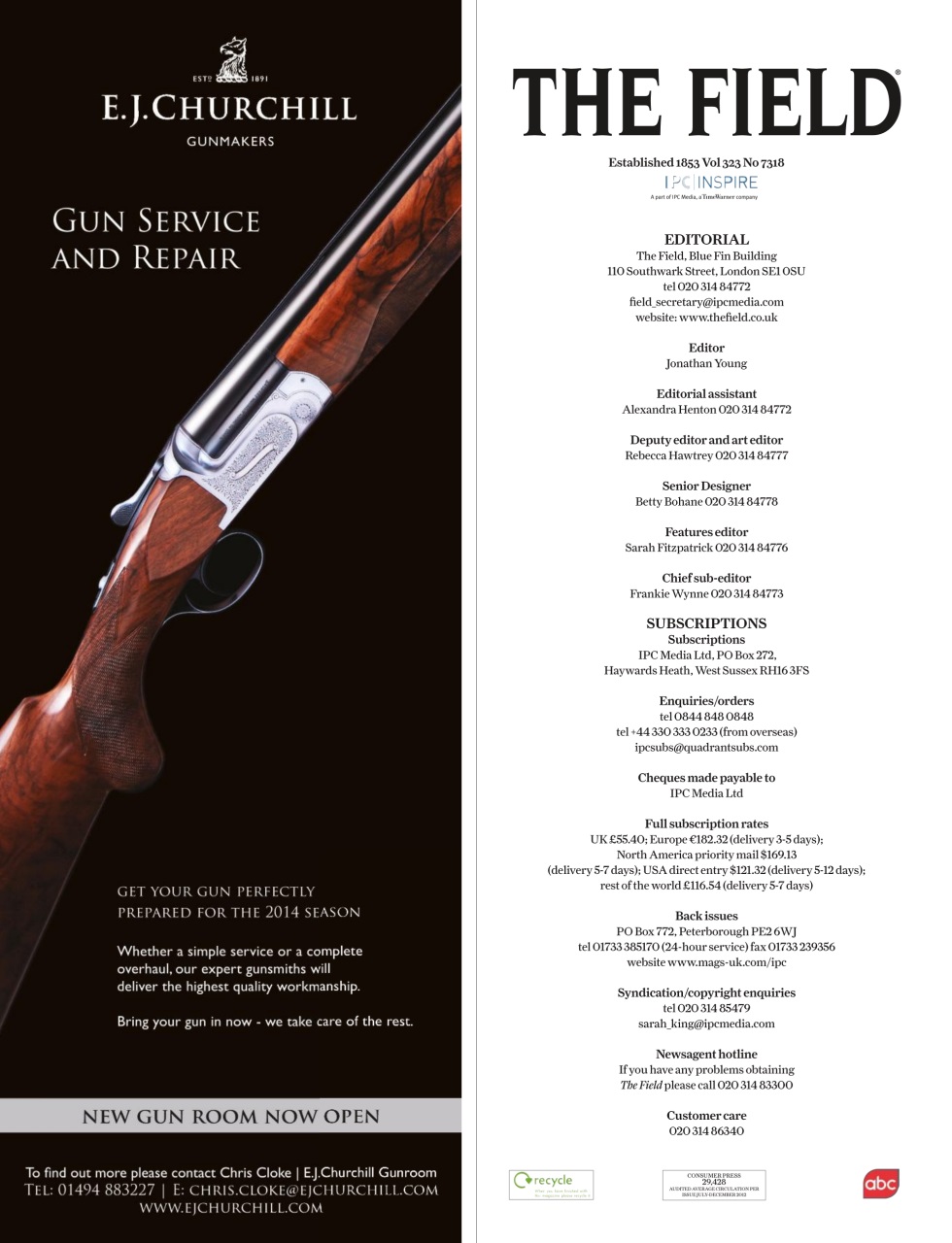 The Field Preview Pages