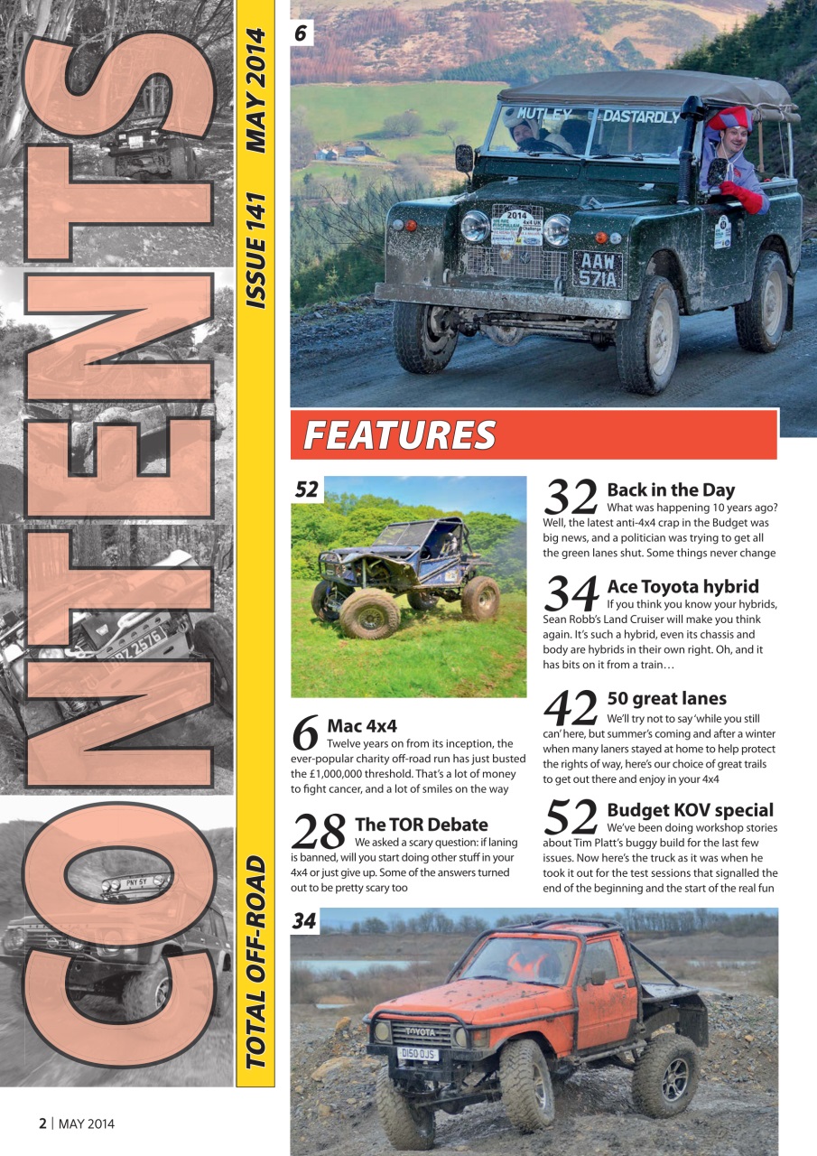 Overlander 4X4 Preview Pages