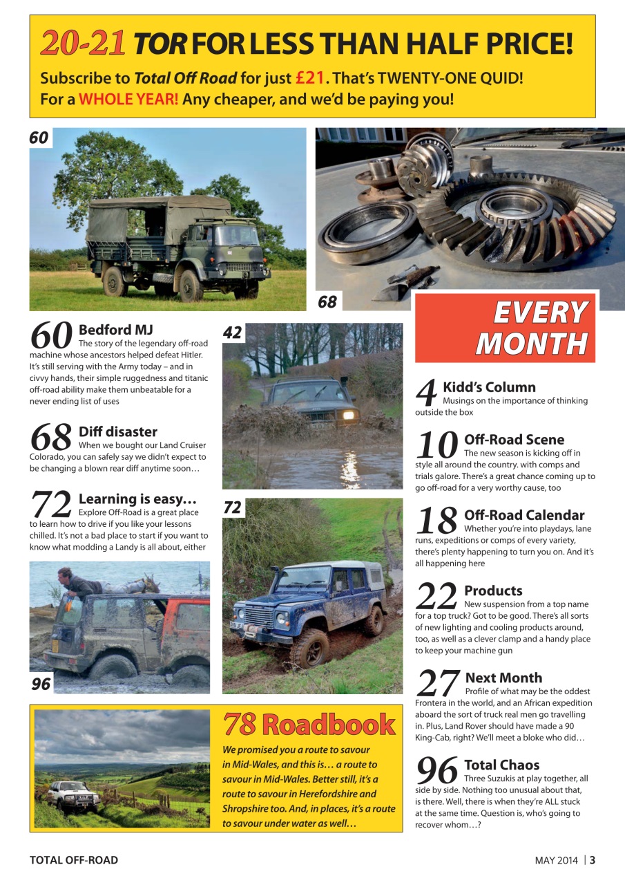 Overlander 4X4 Preview Pages