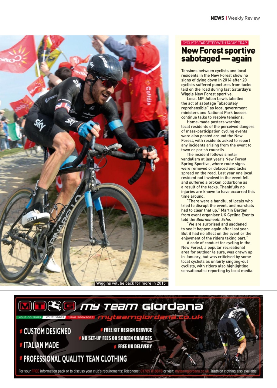 Cycling Weekly Preview Pages