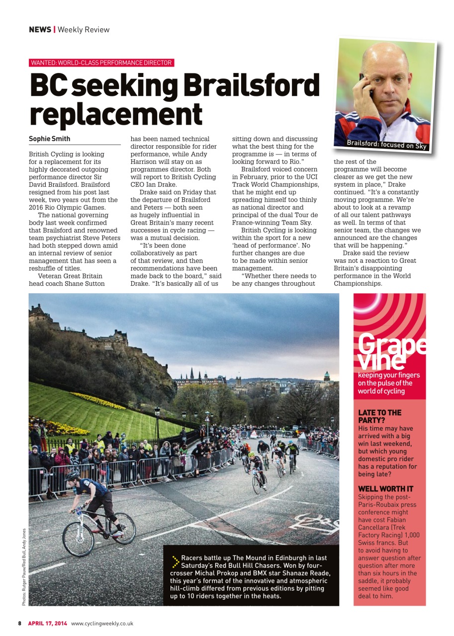 Cycling Weekly Preview Pages