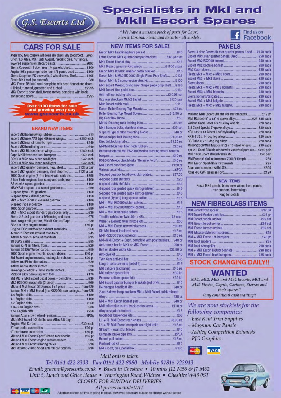 Classic Ford Preview Pages