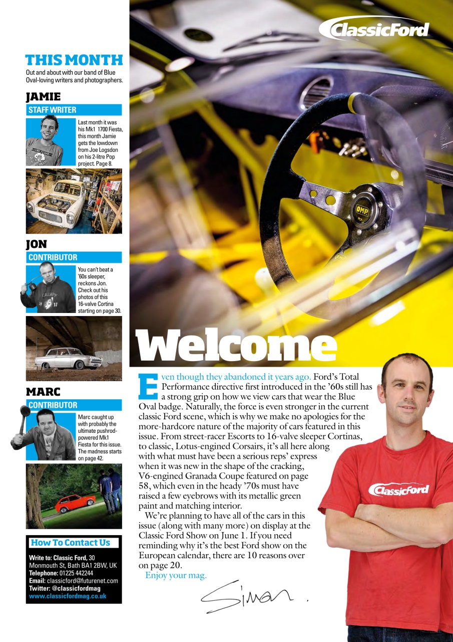 Classic Ford Preview Pages