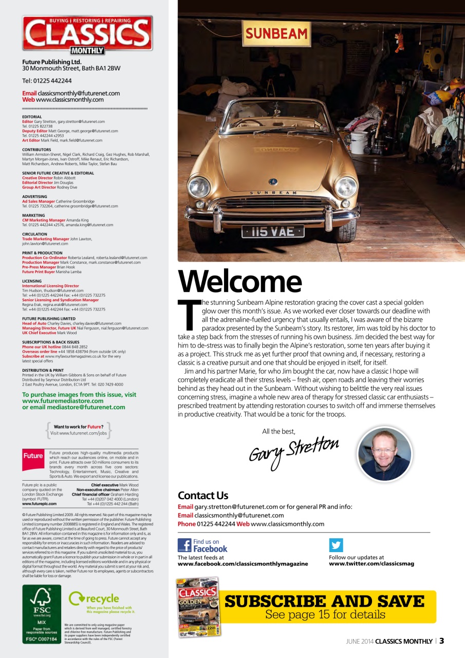 Classics World Preview Pages