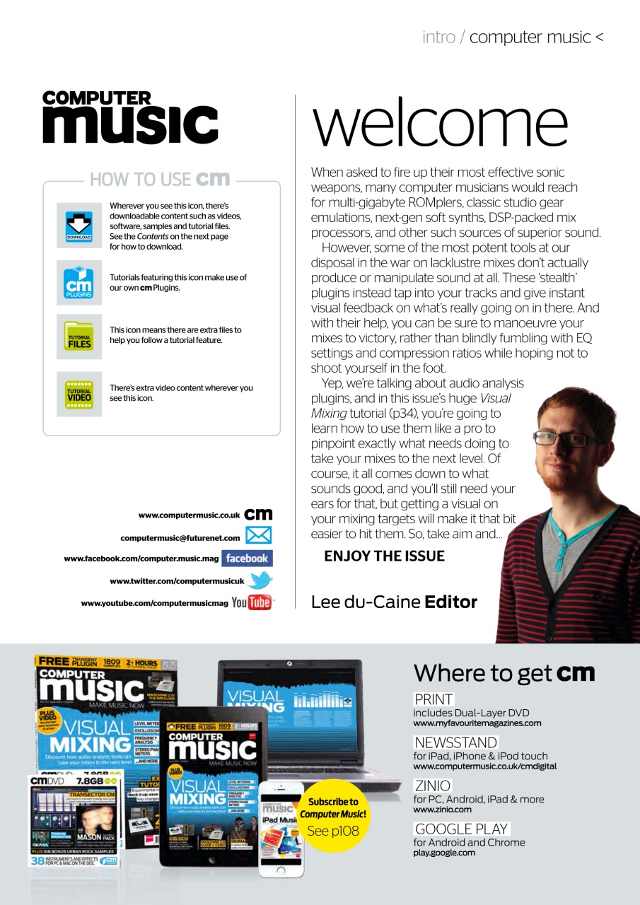 Computer Music Preview Pages