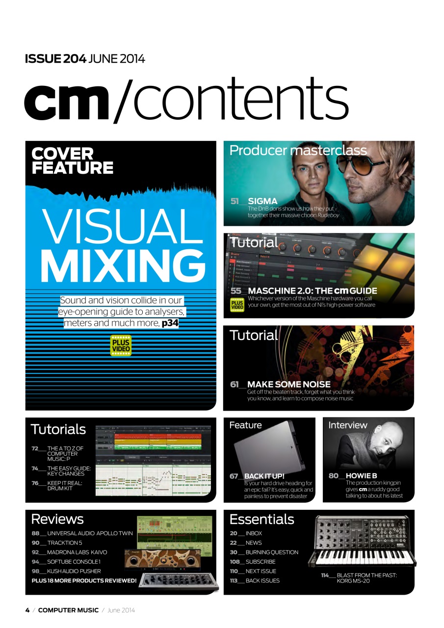 Computer Music Preview Pages