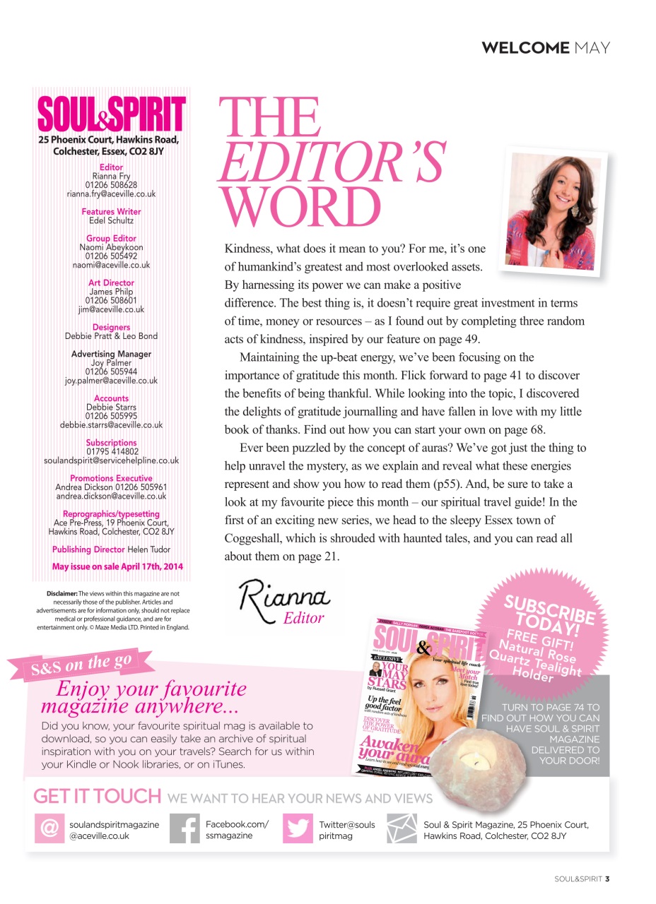 Soul & Spirit Preview Pages