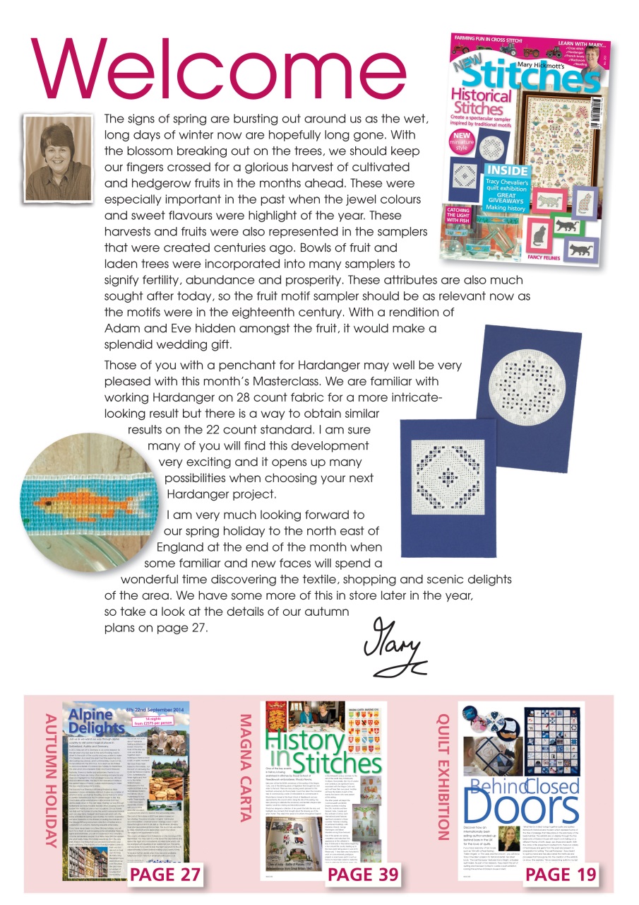 New Stitches Preview Pages