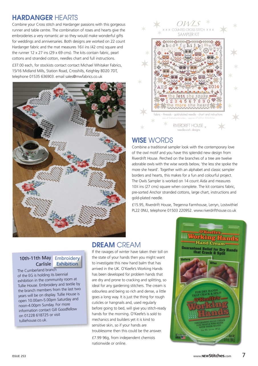 New Stitches Preview Pages