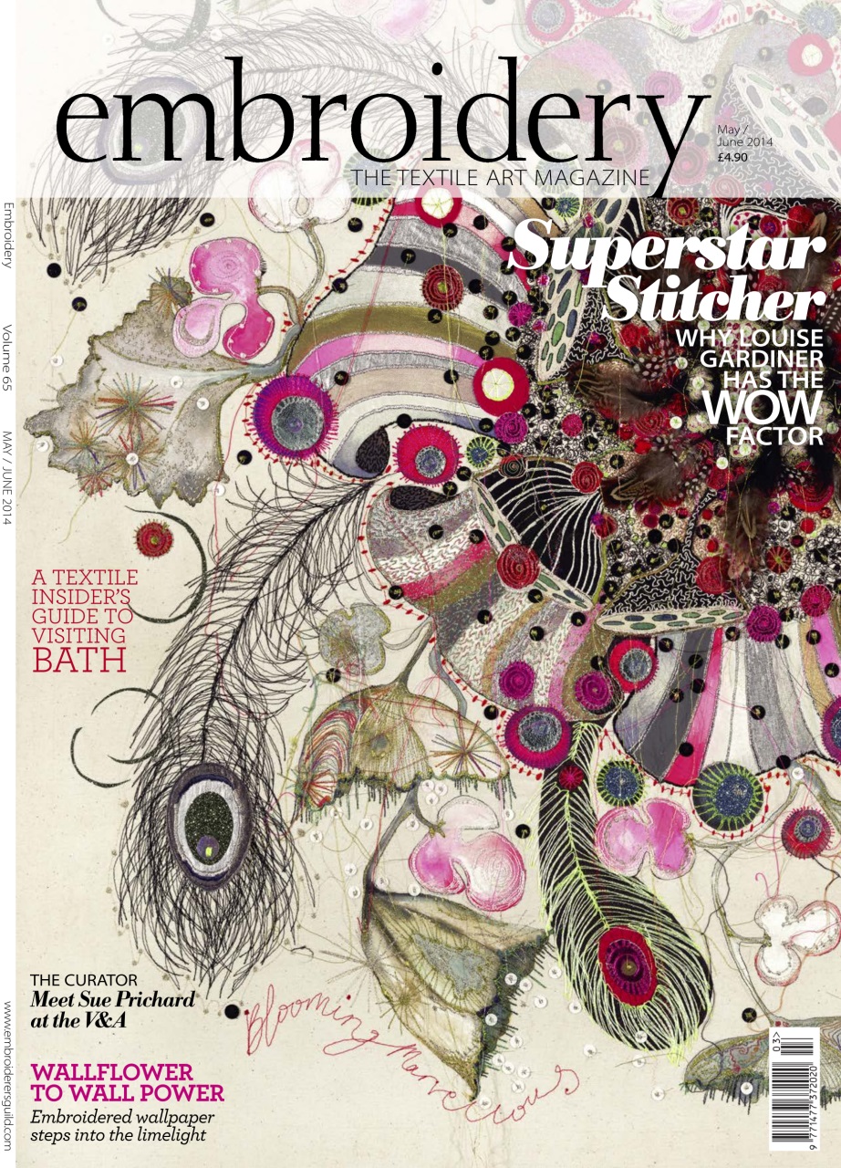 Embroidery Magazine Preview Pages