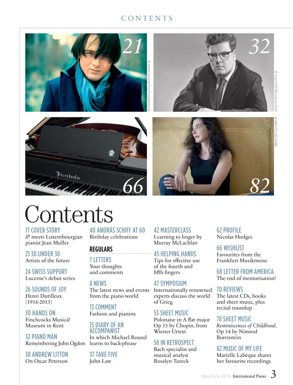 International Piano Preview Pages