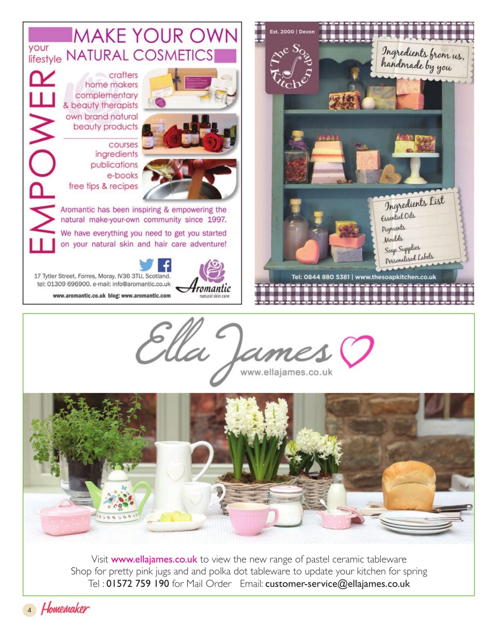 Homemaker Preview Pages