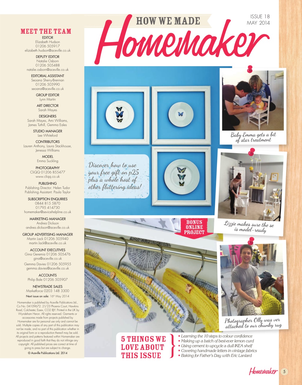 Homemaker Preview Pages