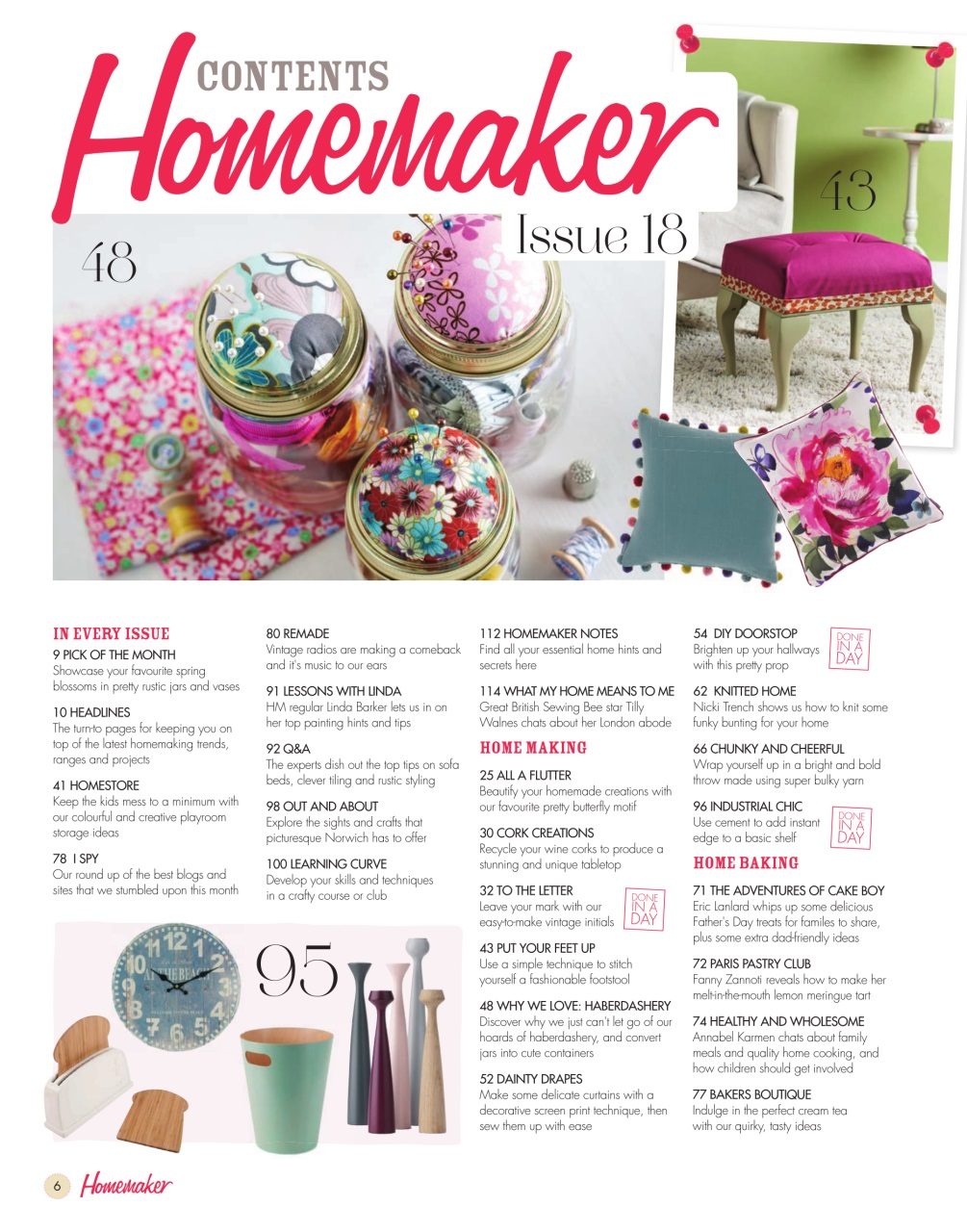 Homemaker Preview Pages