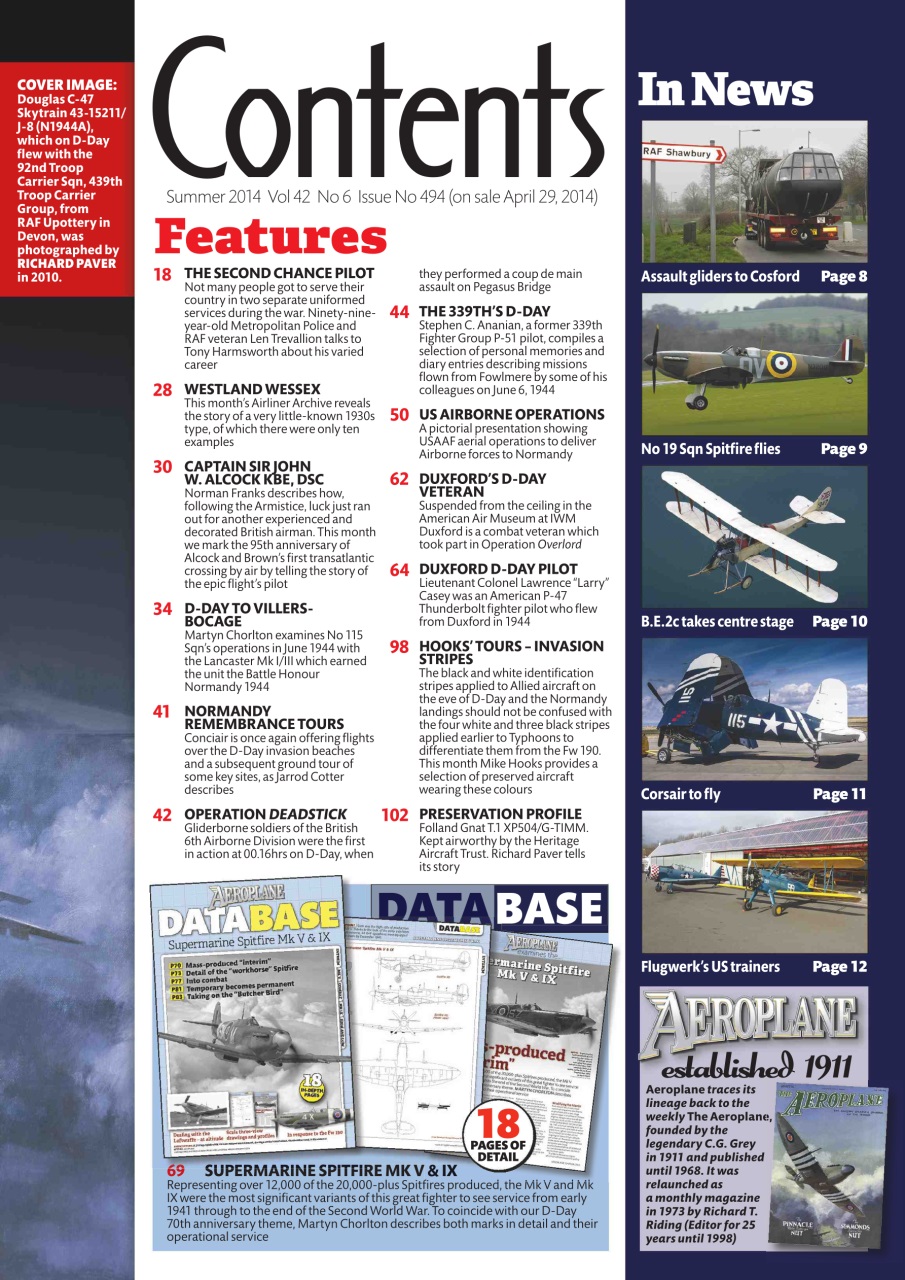 Aeroplane Preview Pages