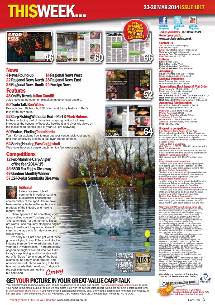 Carp-Talk Preview Pages