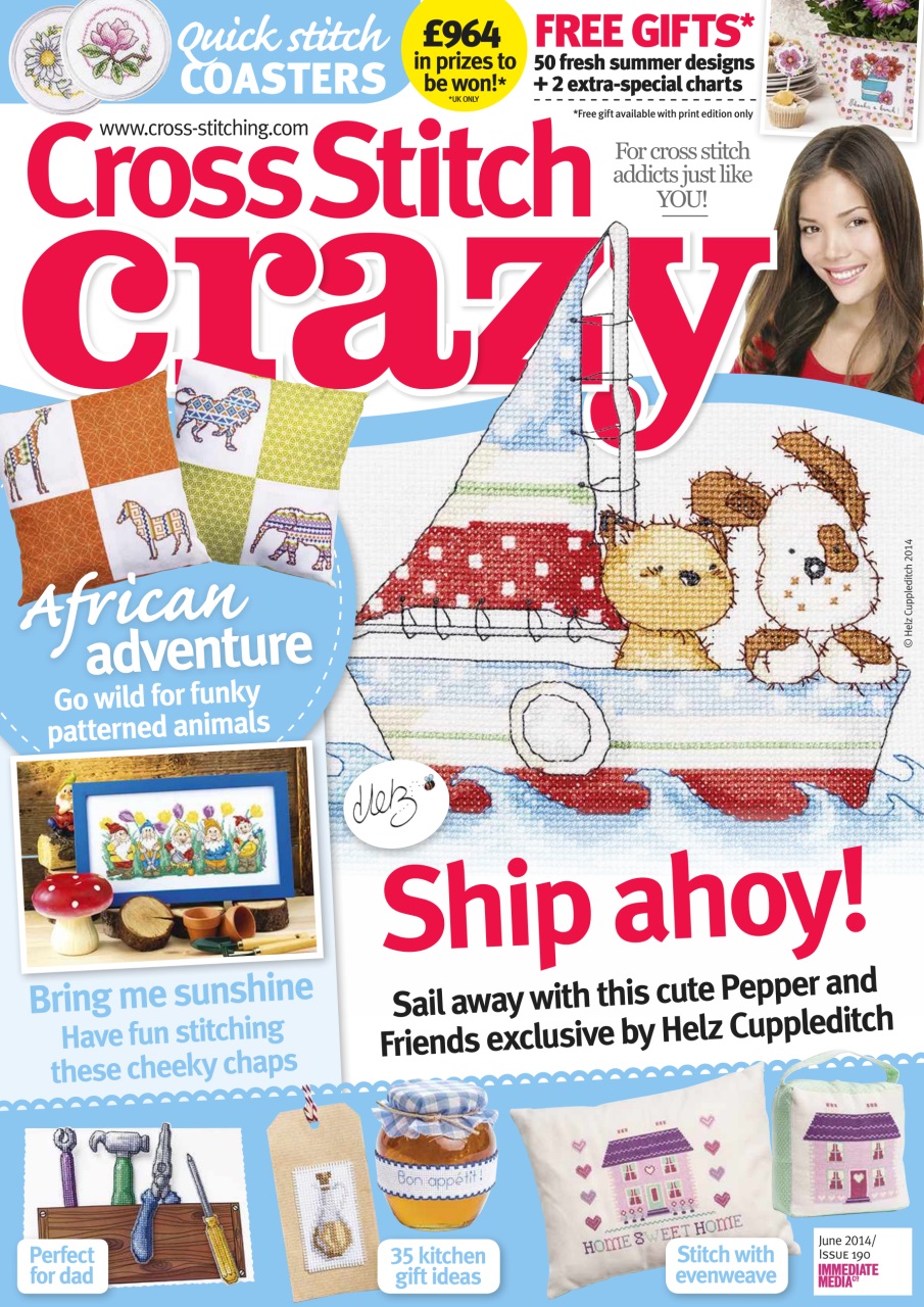 Cross Stitch Crazy Preview Pages