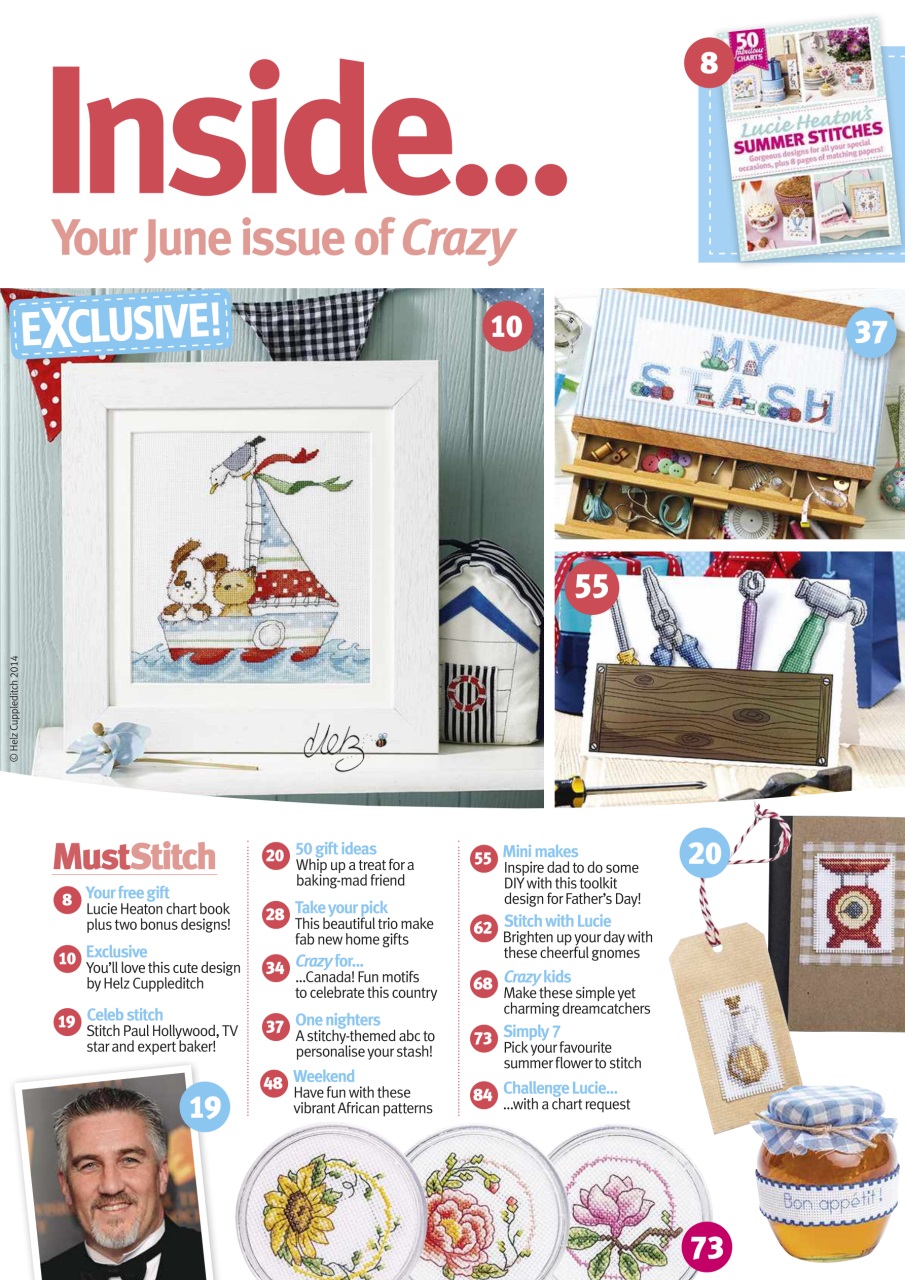 Cross Stitch Crazy Preview Pages