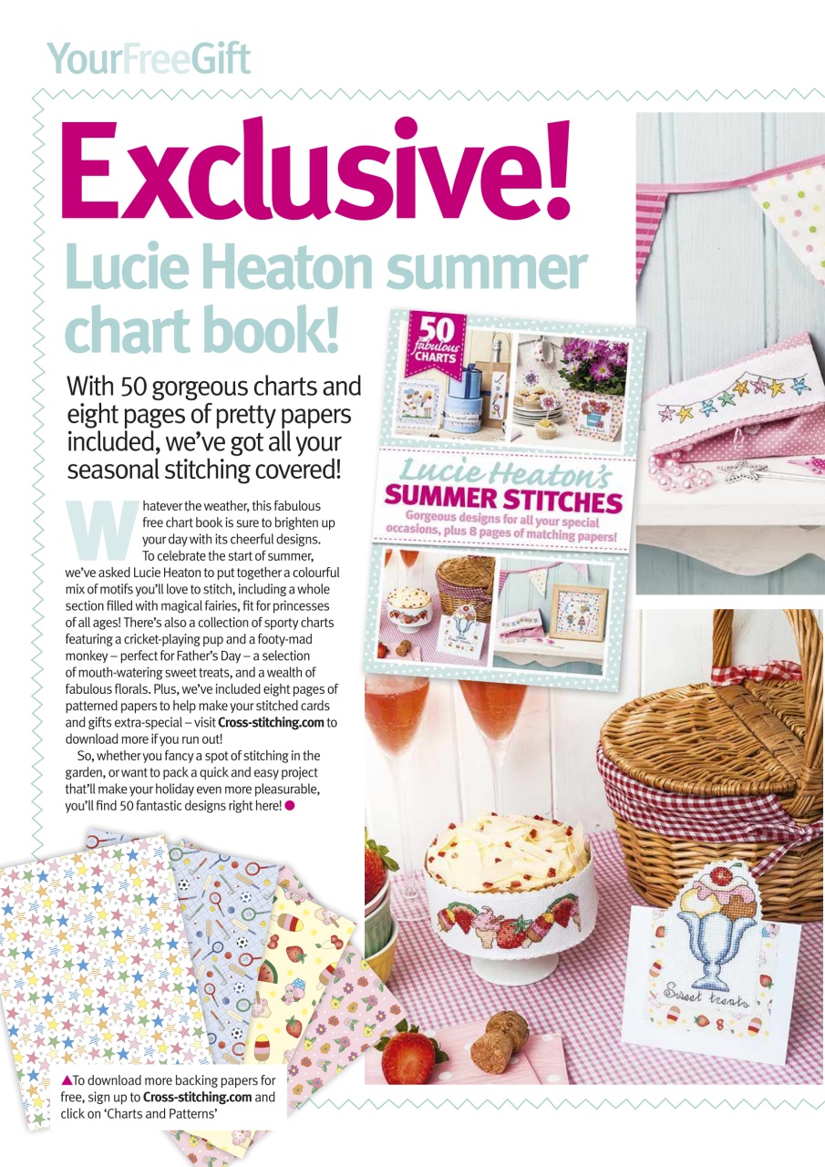 Cross Stitch Crazy Preview Pages