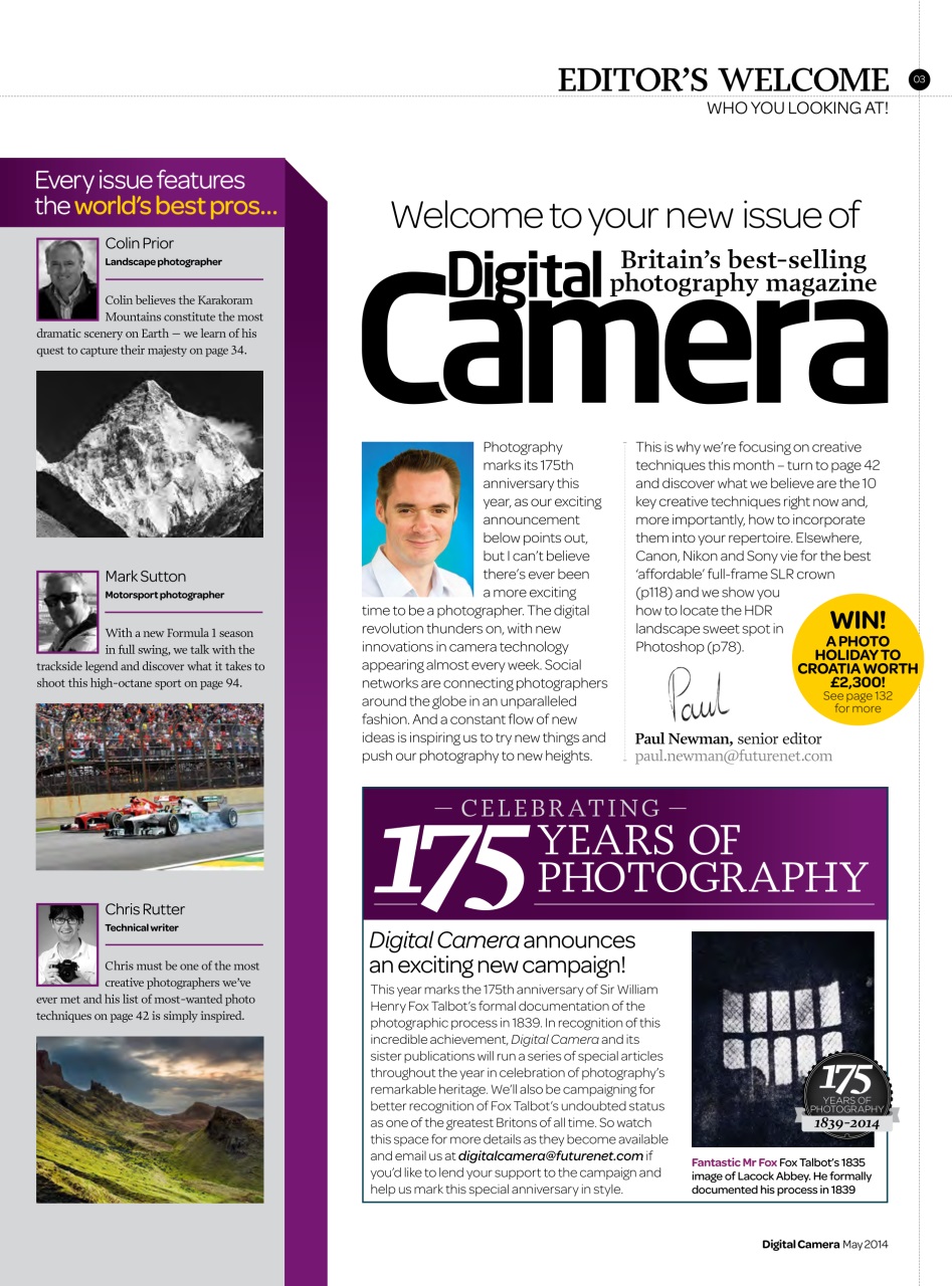 Digital Camera Magazine Preview Pages