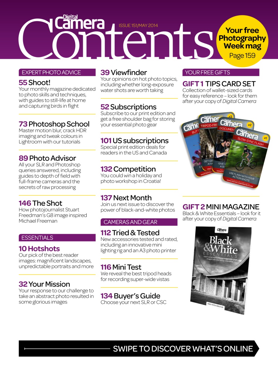 Digital Camera Magazine Preview Pages