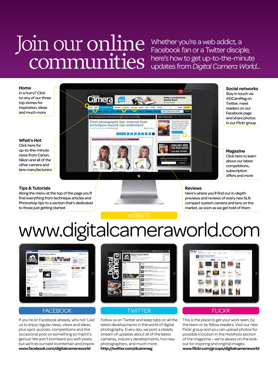 Digital Camera Magazine Preview Pages