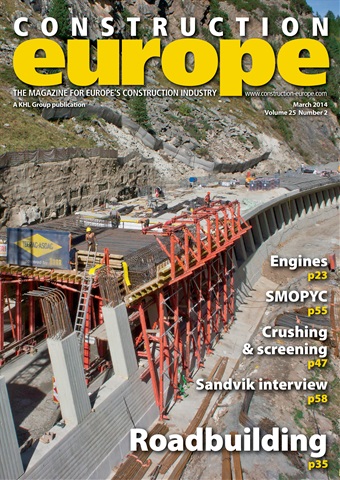 Construction Europe issue March 2014