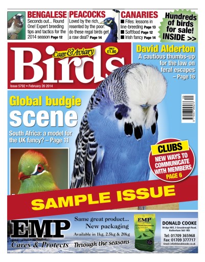 Cage & Aviary Birds issue 