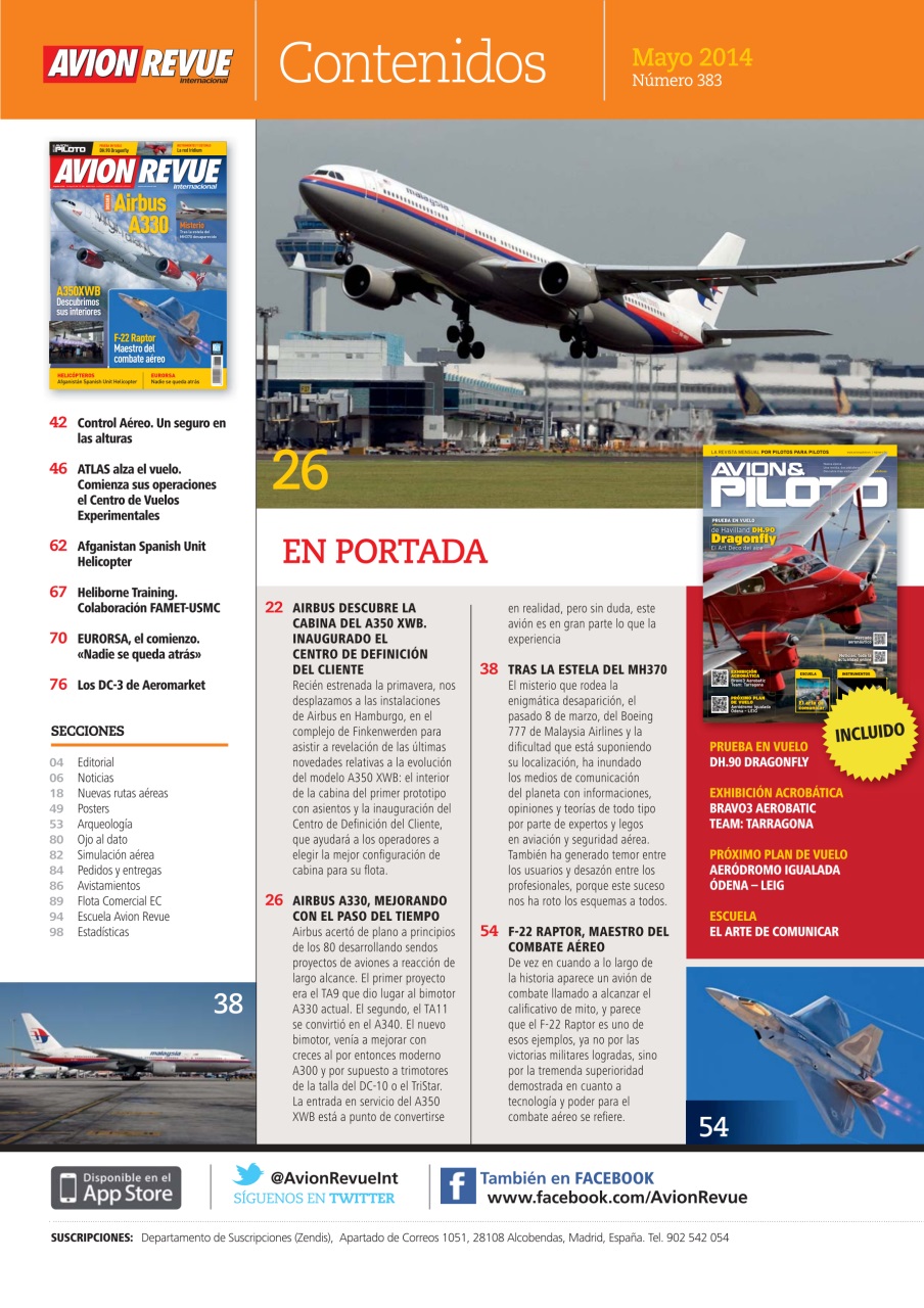 Avion Revue Internacional Preview Pages