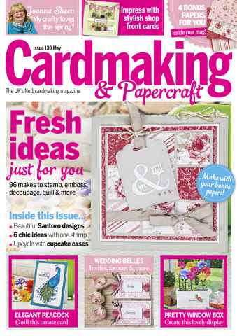 Cardmaking & Papercraft issue May 2014