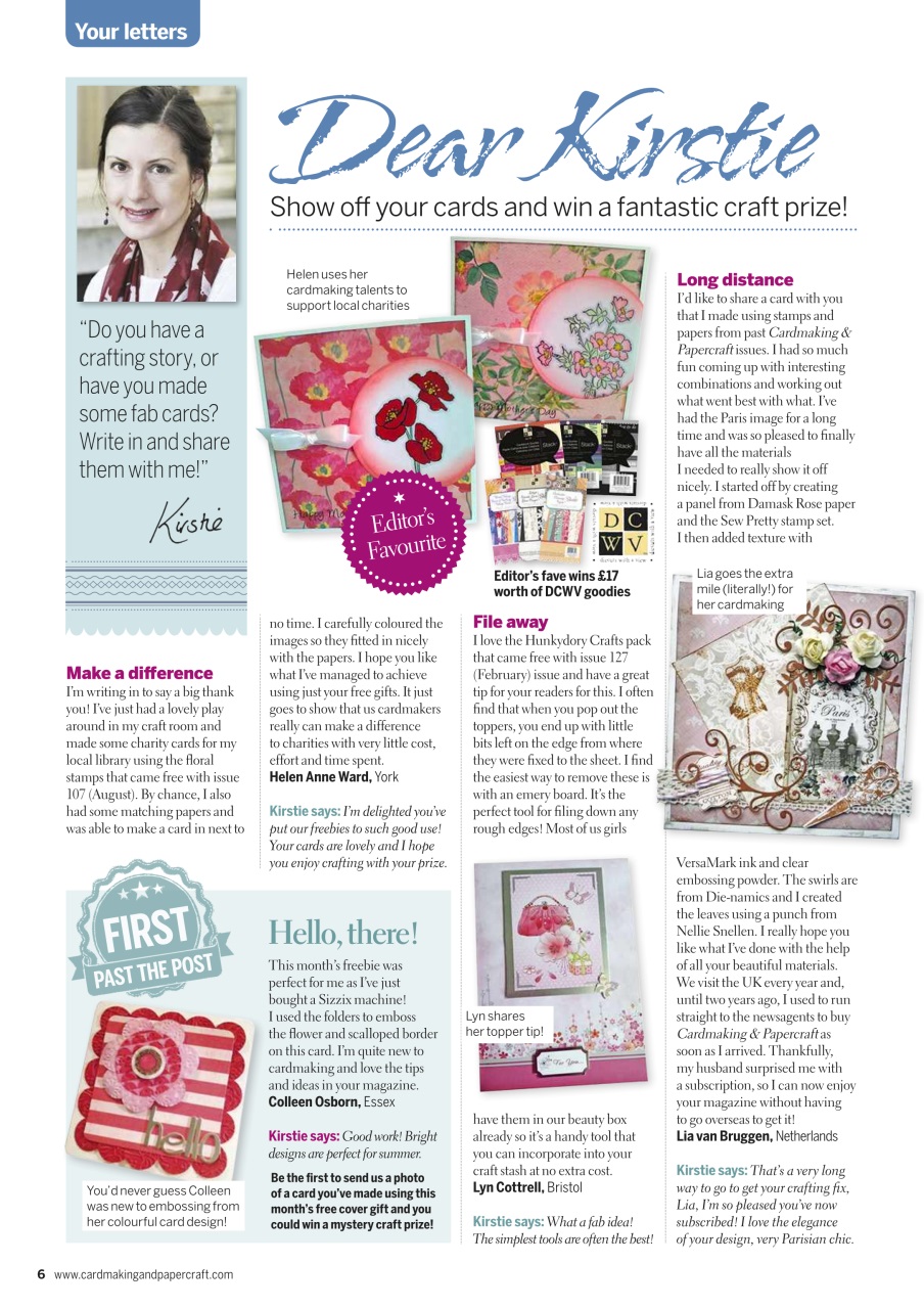 Cardmaking & Papercraft Preview Pages