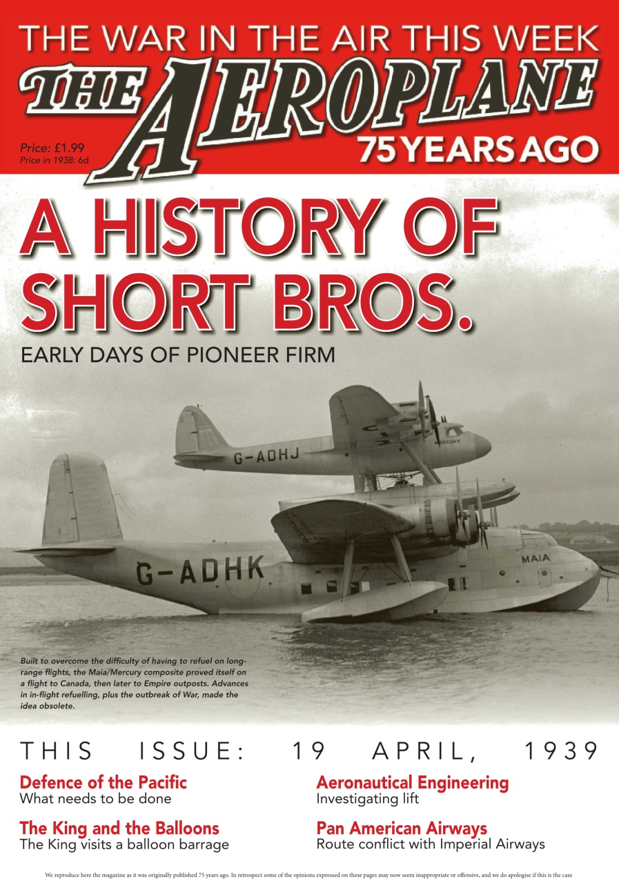 Aeroplane Weekly - The War in the Air 75 years ago Preview Pages