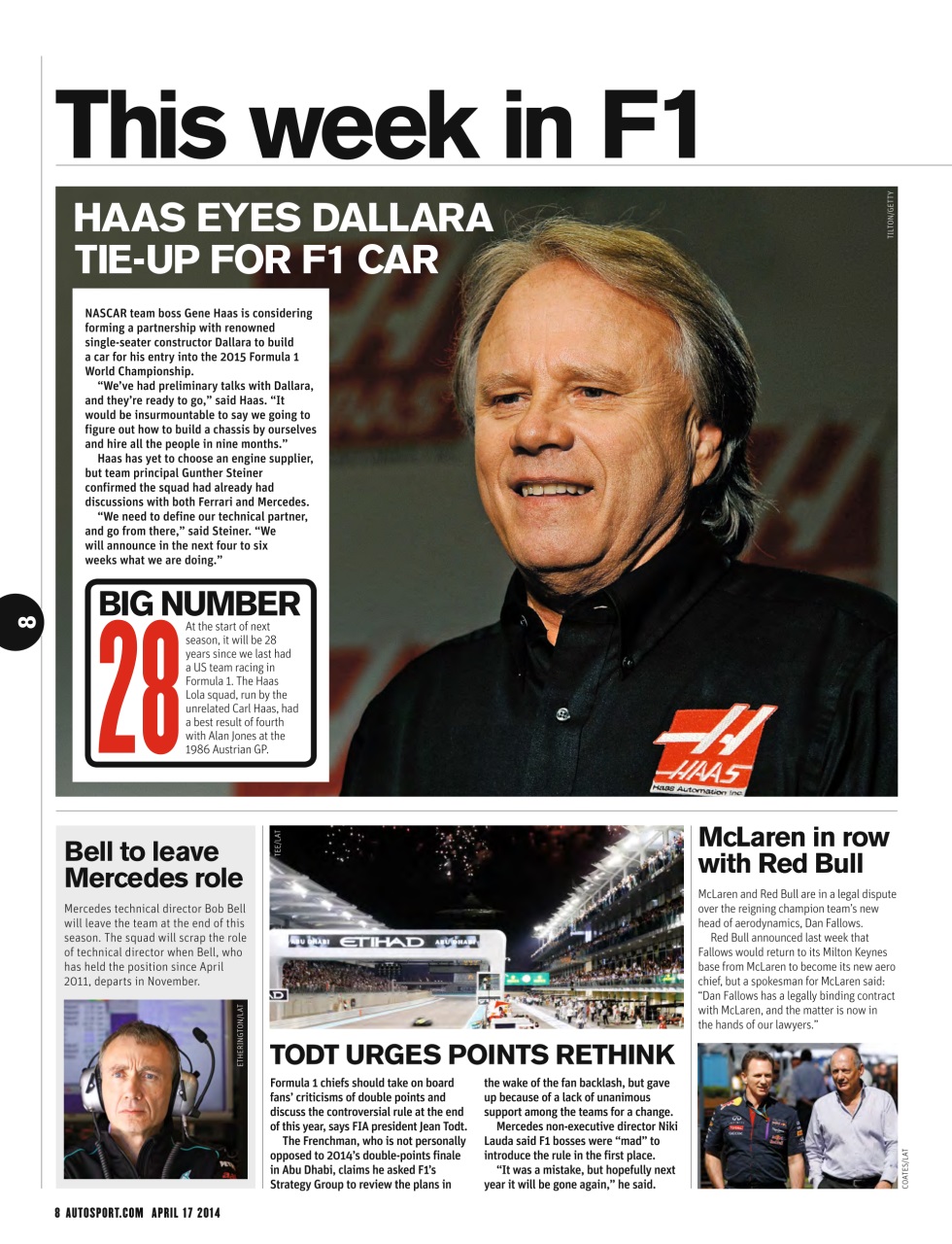 Autosport Preview Pages