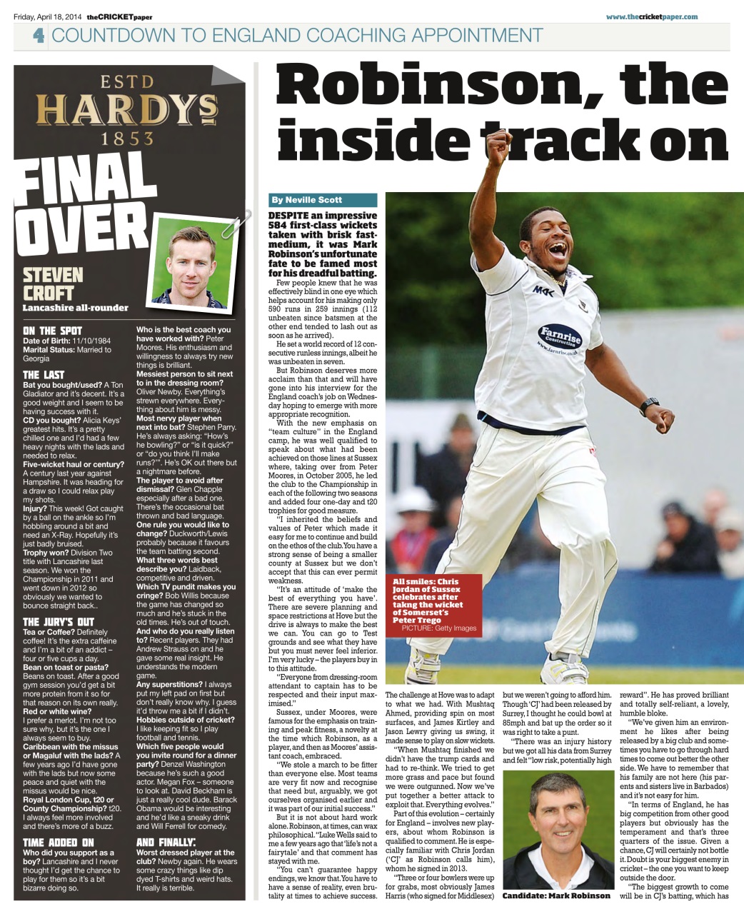 The Cricket Paper Preview Pages