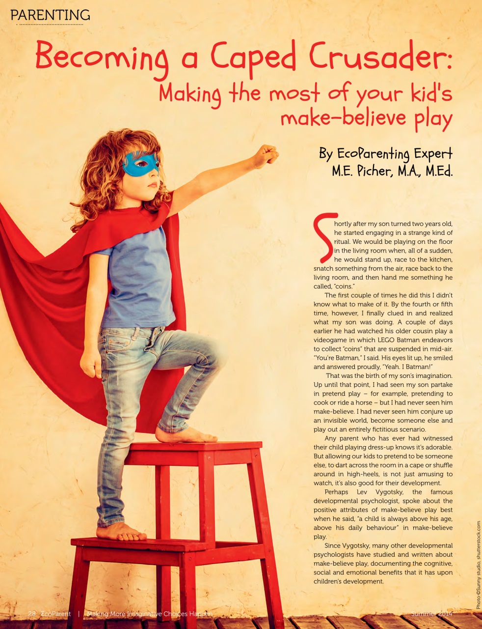 Ecoparent Magazine Preview Pages