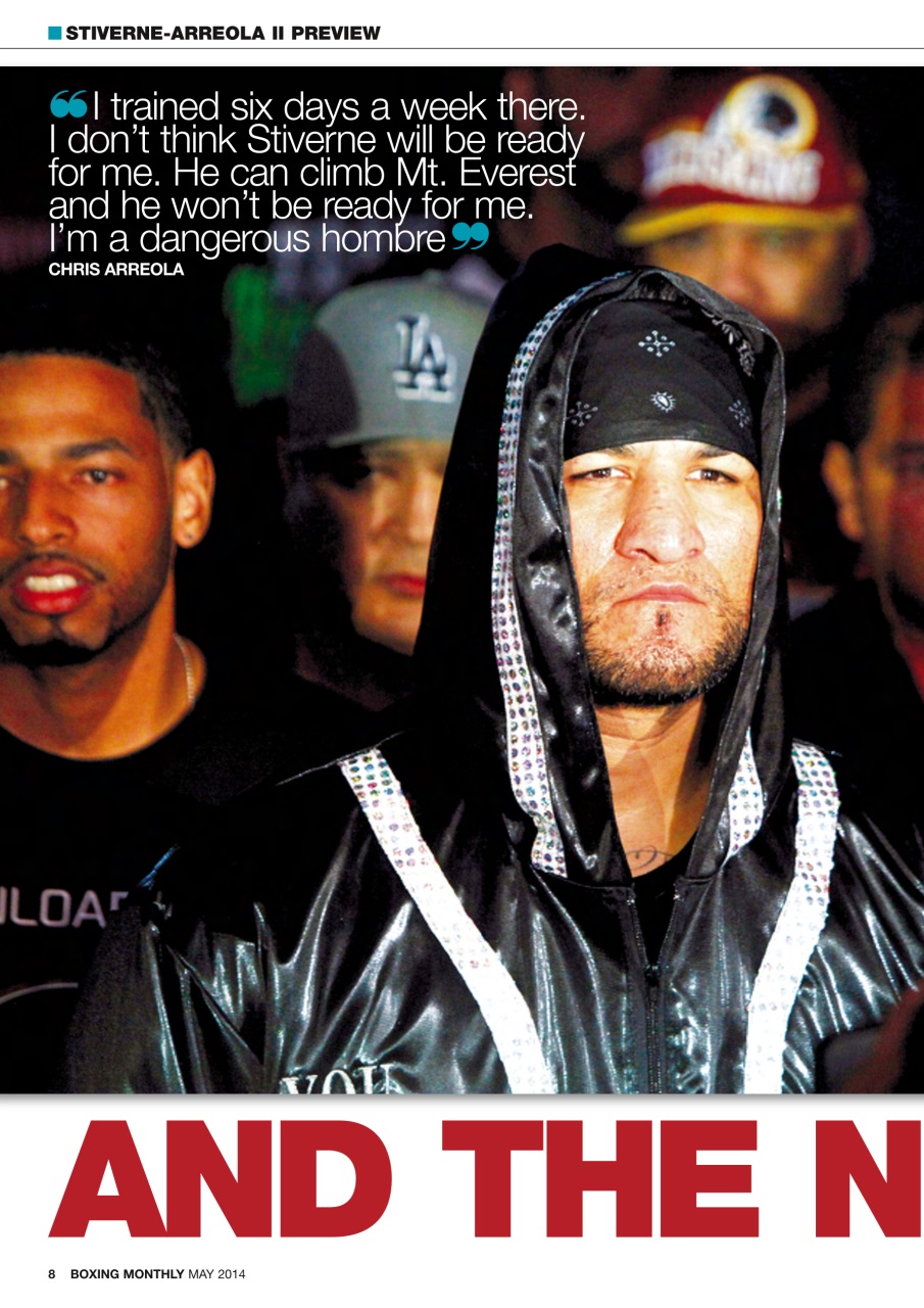 Boxing Monthly Preview Pages