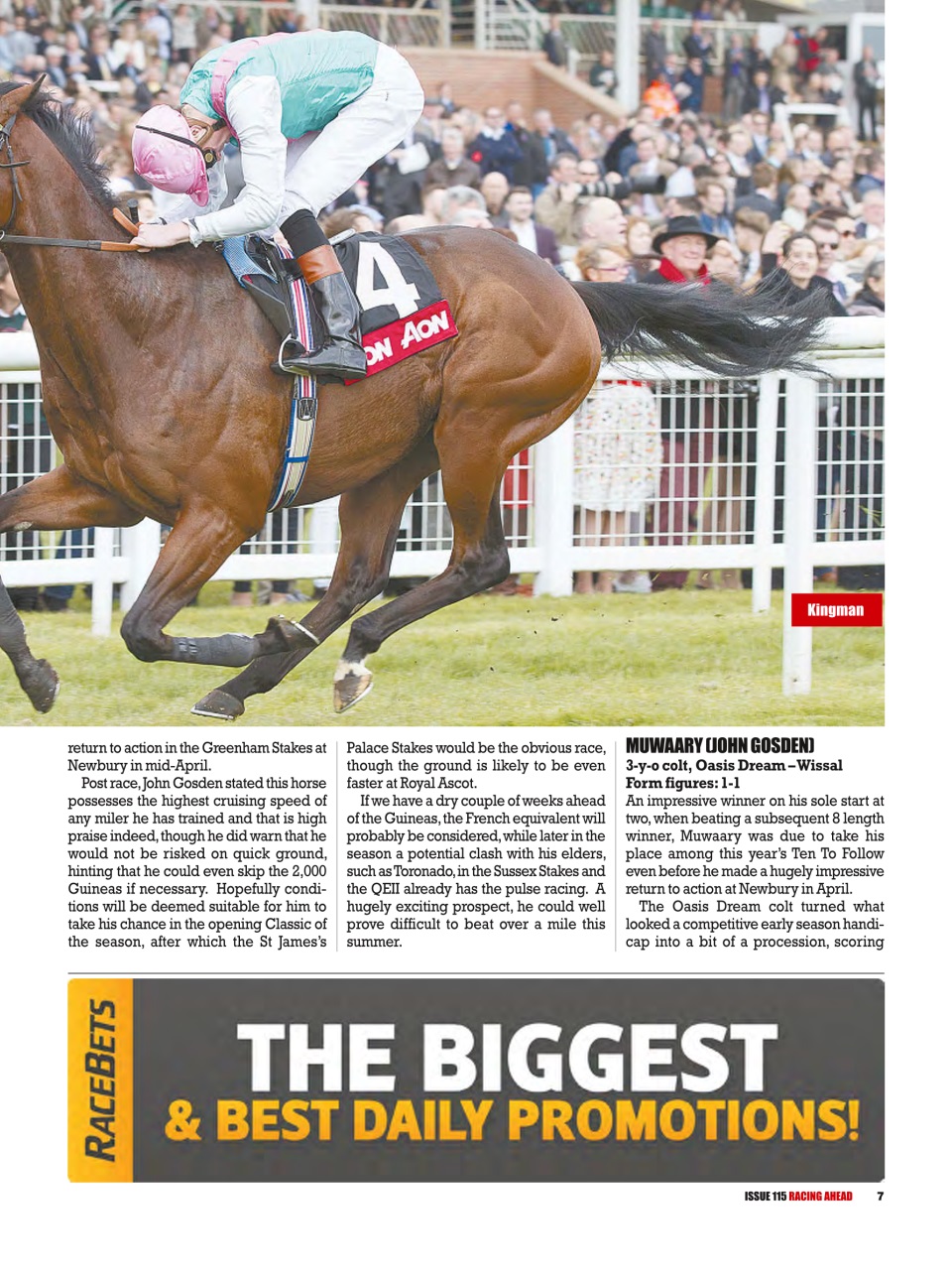 Racing Ahead Preview Pages